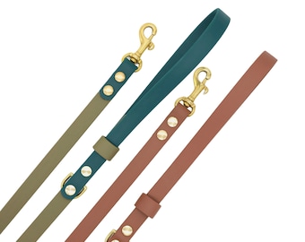 Die Basic Biothane Leine 5/8&quot; | Wasserdicht, Vegan, Individualisierbar