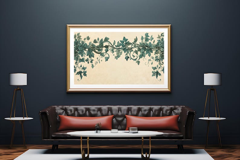 William Morris Samsung Frame TV Art, Set of 100, Frame TV Art, William Morris Frame Tv Art, Tv Art for Samsung Frame Tv, Frame Tv Art