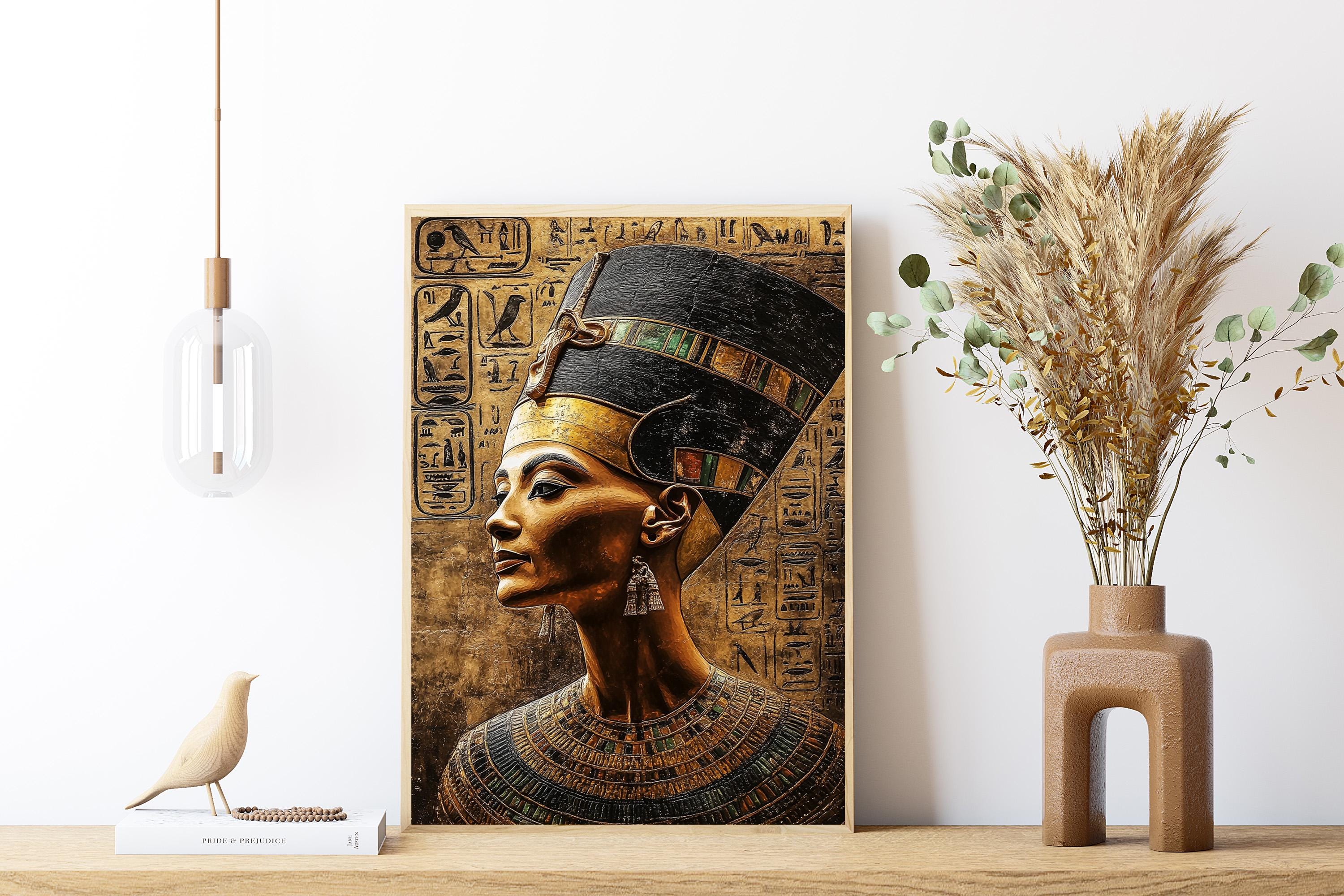 Egyptian Wall Art Bundle, Set of 100, Ancient Egypt Prints, Pharaoh ...