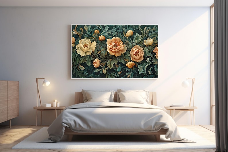 William Morris Samsung Frame TV Art, Set of 100, Frame TV Art, William Morris Frame Tv Art, Tv Art for Samsung Frame Tv, Frame Tv Art