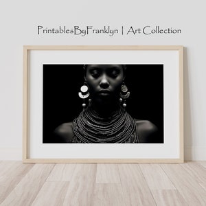 Silhouette Symphony - Elegance in Trace Monotone Wall Art, Black Wall Art, Jean-Michel Basquiat Inspired Art, Living Room Wall Art