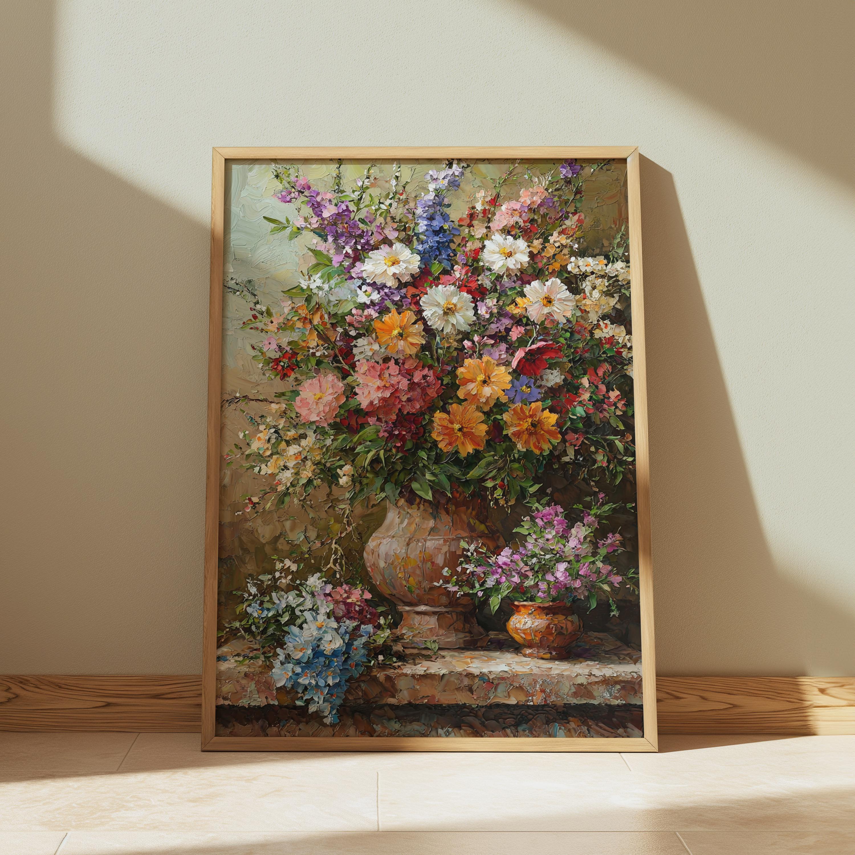 Flowers of Timeless Grace Wall Art, Flower Wall Art, Floral Wall
