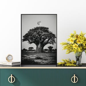 Roots of Africa Heritage Wall Art, African Wall Art, African Wall Decor, African Art, Digital Download