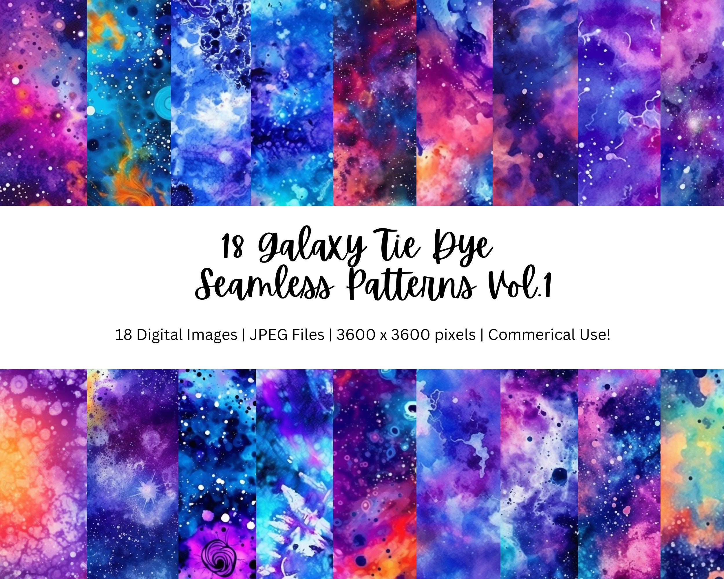 Star Series✨Aurora Borealis Galaxy Ice Tie Dye