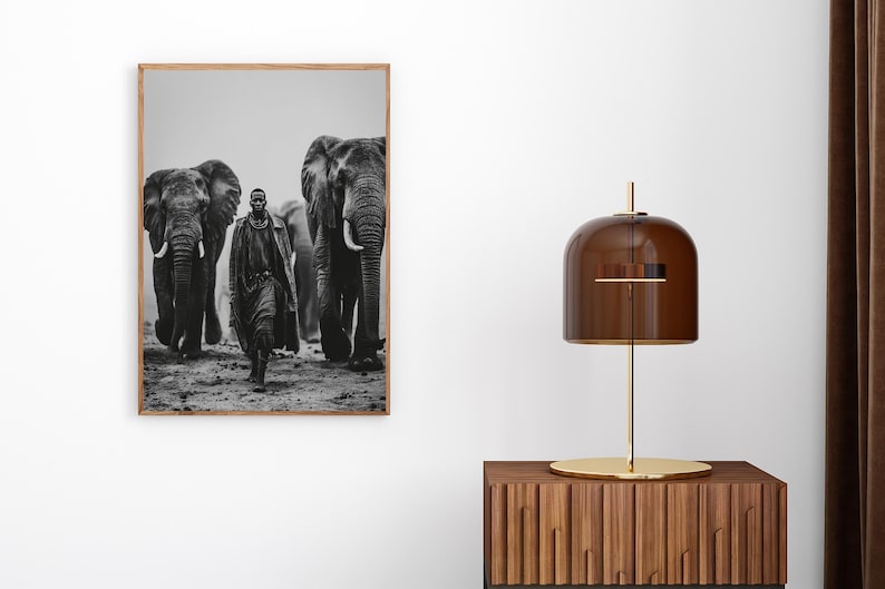 The Soul of Africa Wall Art, Set of 100, African Wall Art, African Wall Decor, African Wall Print, Black and White Prints, Digital Download
