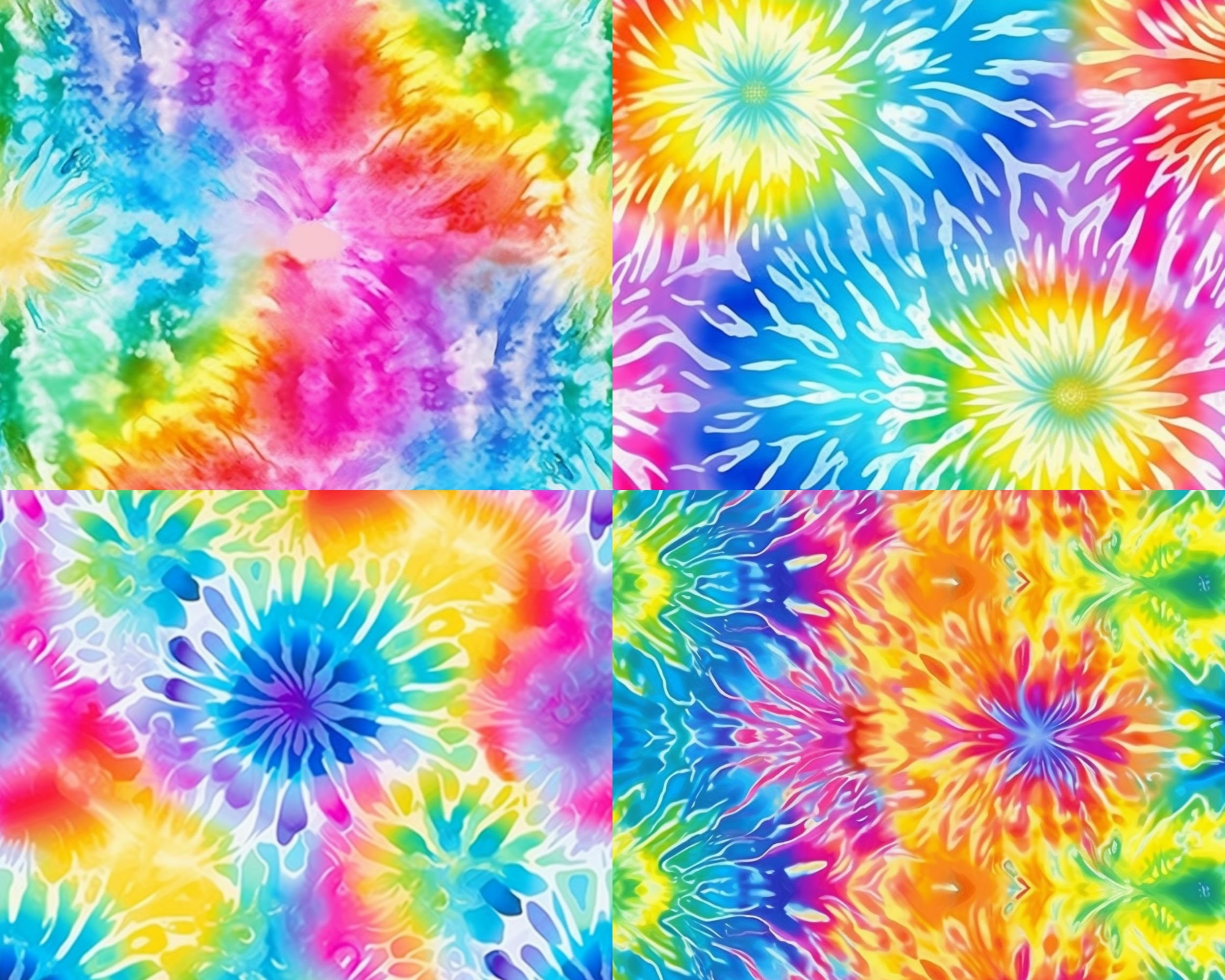 Rainbow Tie Dye Seamless Pattern Luxurious Rainbow Tie Dye Etsy 