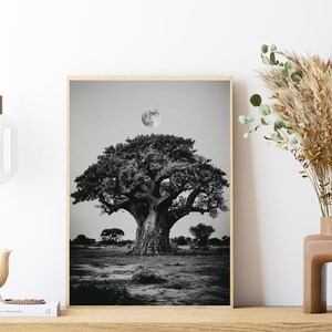 Roots of Africa Heritage Wall Art, African Wall Art, African Wall Decor, African Art, Digital Download