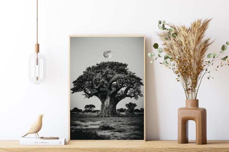 Roots of Africa Heritage Wall Art, African Wall Art, African Wall Decor, African Art, Digital Download