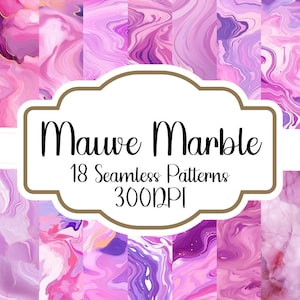 Mauve Marble Seamless Pattern, Mauve Marble Seamless Backgrounds, Marble Seamless Backgrounds, Marble Textures, 300DPI