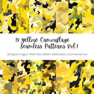 Purple and yellow team color Camouflage Fabric