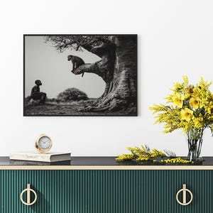 The Soul of Africa Wall Art, Set of 100, African Wall Art, African Wall Decor, African Wall Print, Black and White Prints, Digital Download