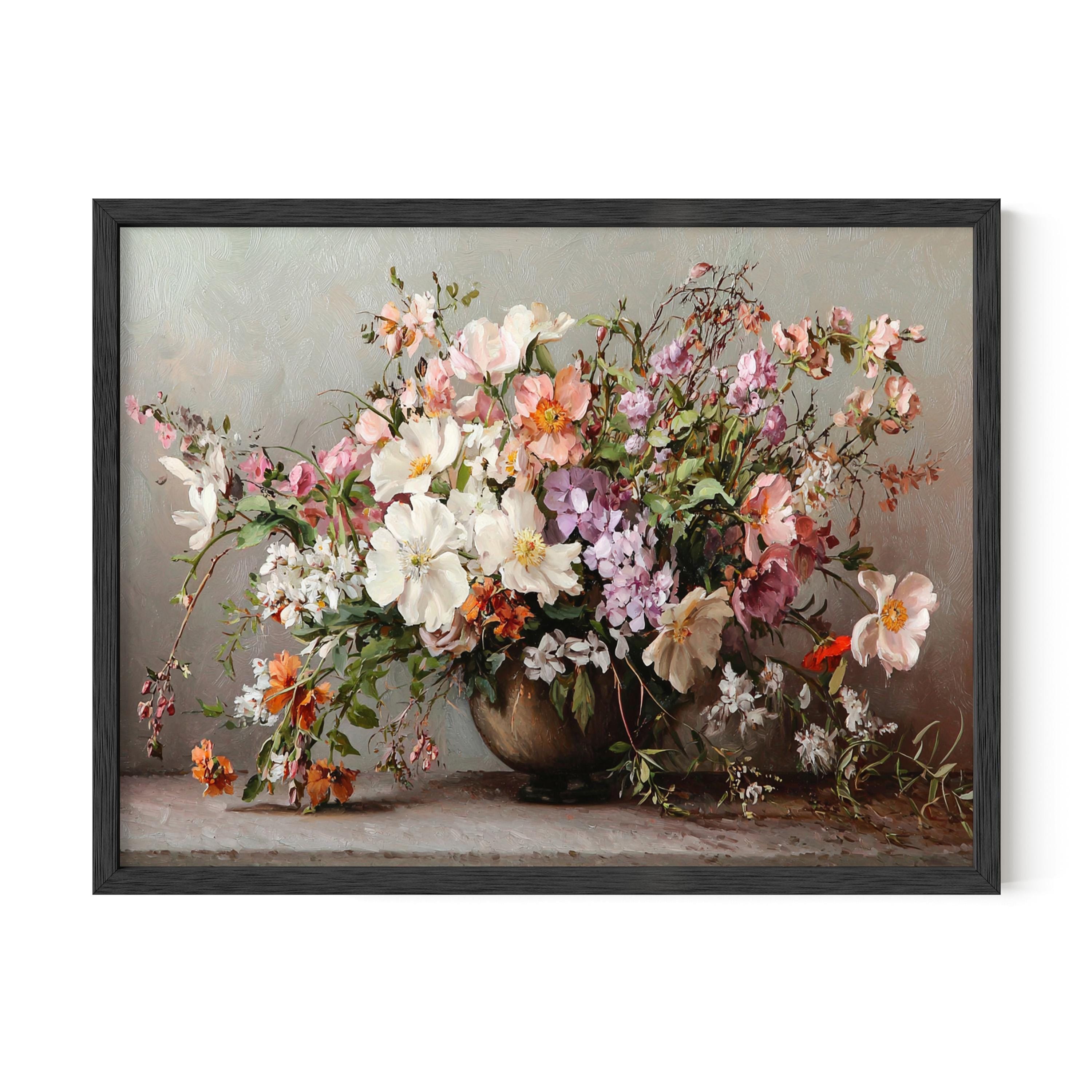 Whisper of Petals Wall Art, Flower Wall Art, Floral Wall Art