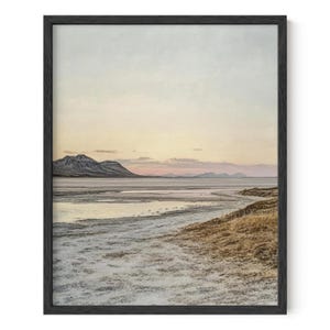 Whispers of the Bay Wall Art, Bay-view Serenity Wall Art, Rustic Wall Art, Vintage Wall Art, Digital Download