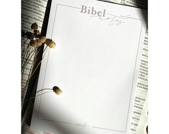 Bibel Notizblock A6