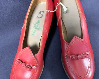 Vintage Red Shoes