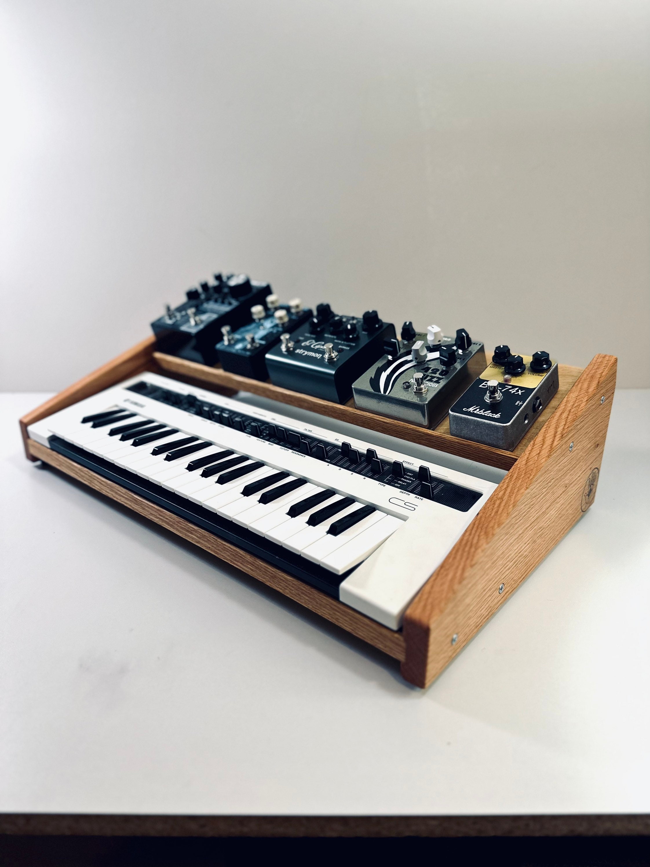 Yamaha Reface Series Synth Stand With Pedal Shelf. Desktop - Etsy