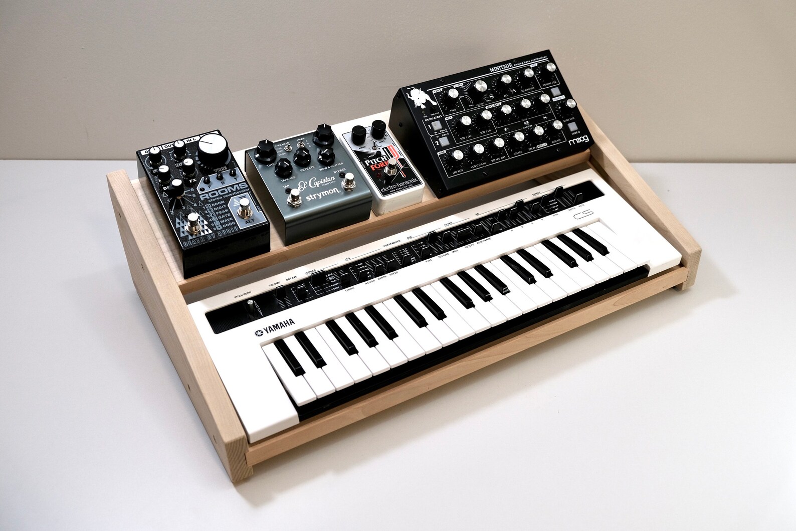Yamaha Reface Series Synth Stand With Pedal Shelf. Desktop Etsy UK