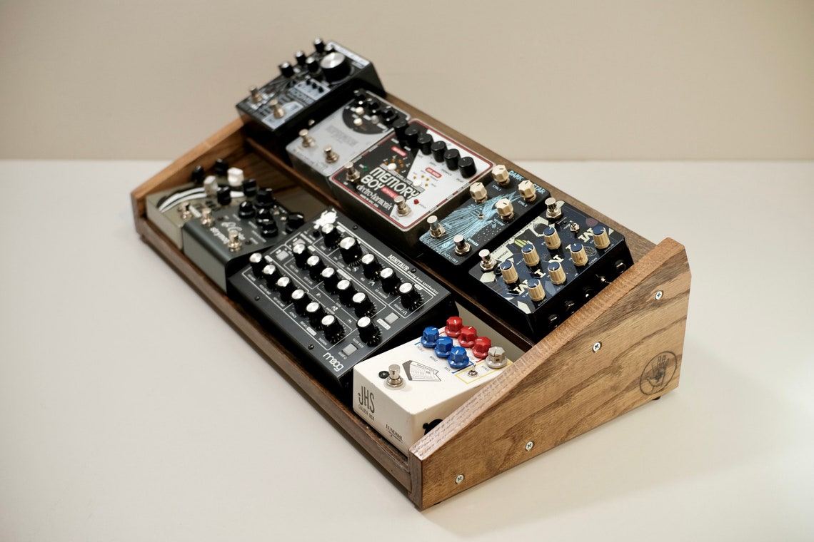 Desktop Pedalboard Effects Pedal Stand for Home Recording Etsy
