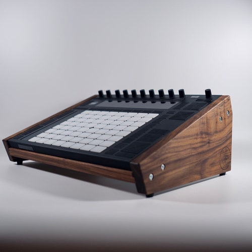 Ableton Push 2 + ウッドスタンド MIDIコントローラー Ableton Push Stand // Desktop Rack for Ableton Live Push 2 or 3