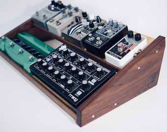 Desktop Pedalboard Effects Pedal stand for home recording