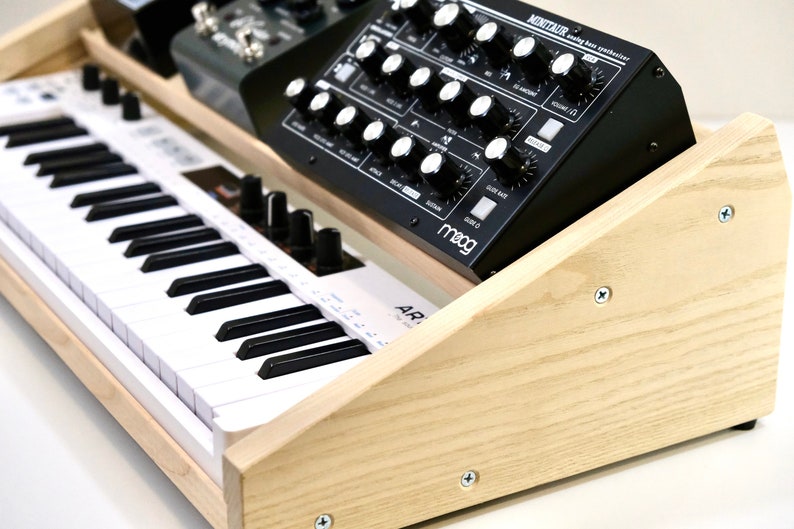 Buy Arturia Keystep Desktop Synth Stand. Wooden Rack for Keystep Online in India Etsy
