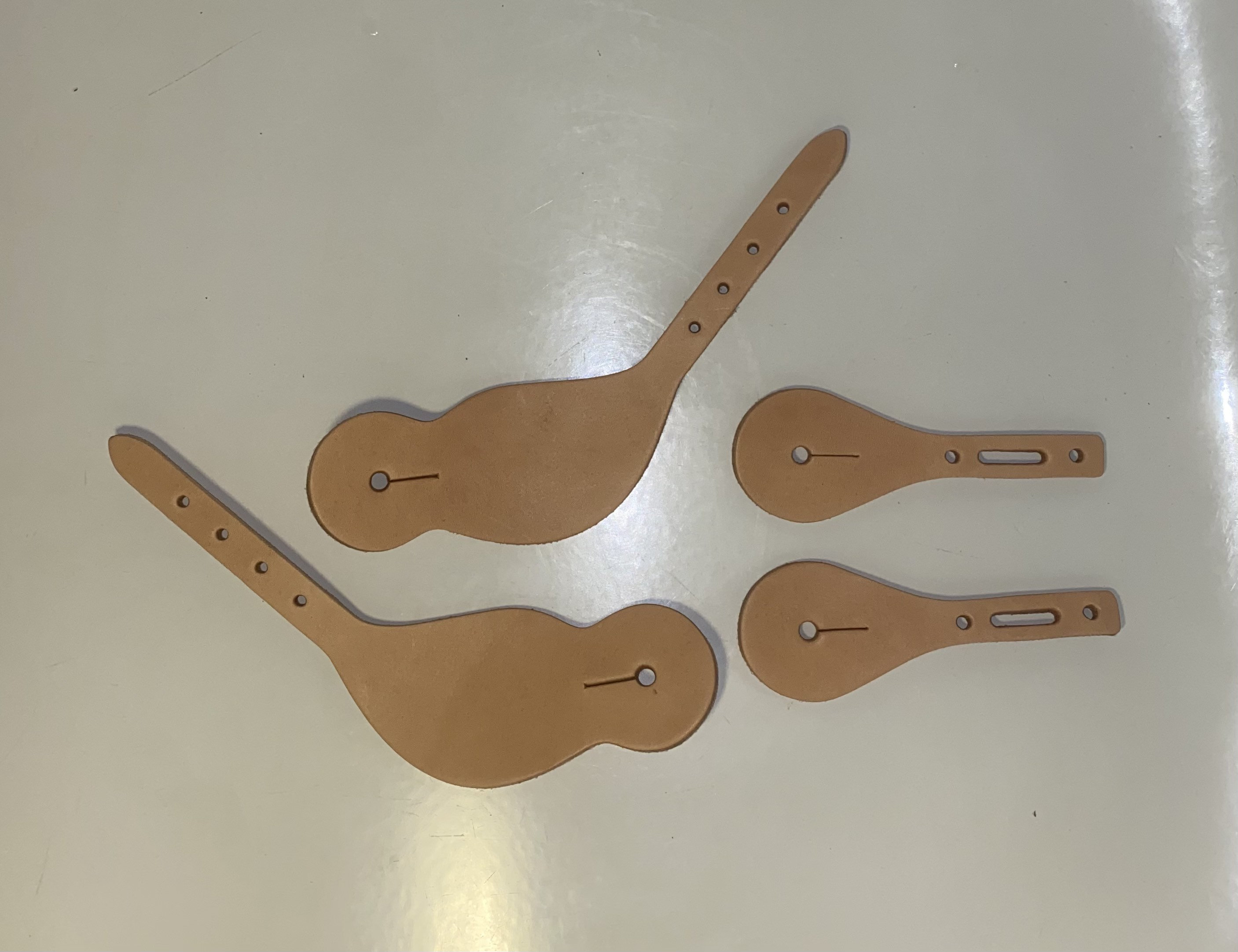 Leatherworking Craft Supplies & Tools Men's Spur Strap Blanks Leather