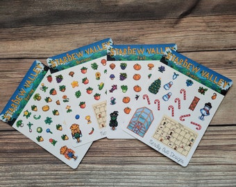 Stardew Valley Seasons Planner Stickers