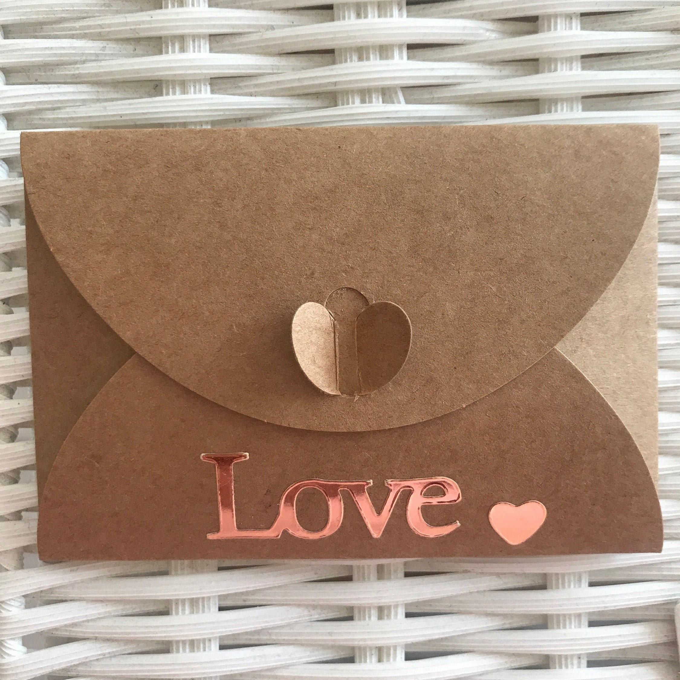 Cute Personalised Keepsake Envelope With Card to Write Your Etsy UK