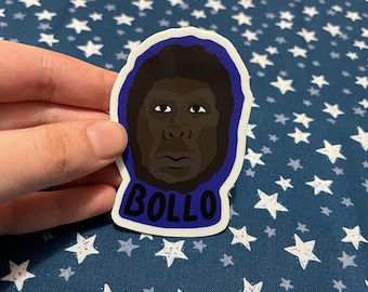 Bollo the ape The Mighty Boosh vinyl sticker
