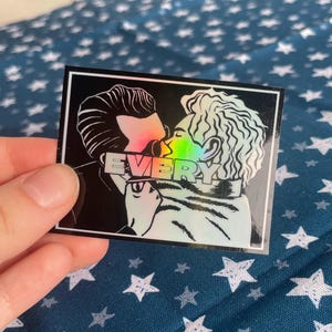 Good omens leak sticker