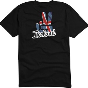 T-shirt da uomo - Vittoria - Bandiera / Bandiera - Islanda - Vittoria