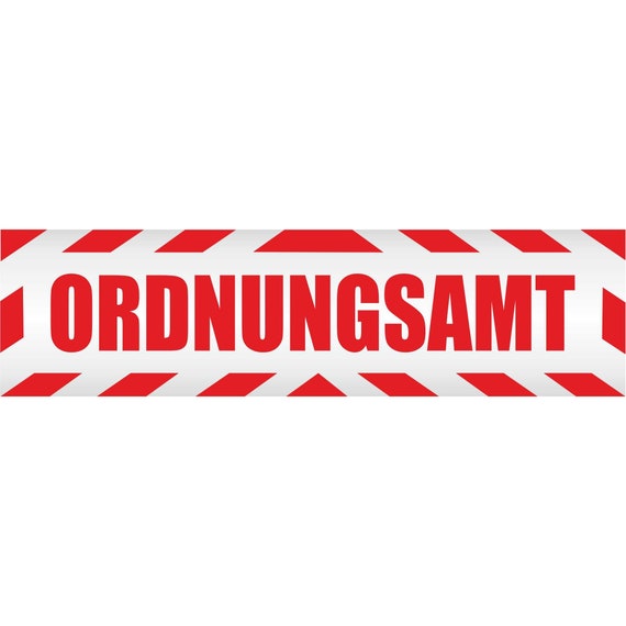 INDIGOS Magnetschild Auto 30x8 Cm - Wetterfeste Magnetfolie Für Firmenwagen