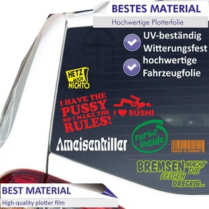 Car sticker - Bundeswehr with eagle - 180 x 150 mm image 2