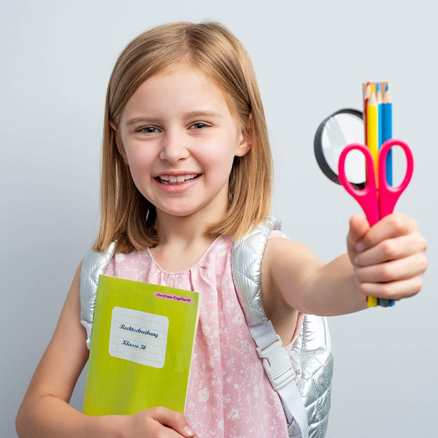  10-420 Aufkleber - Namensaufkleber - selbstklebend - 51 x 7 mm für Illustration 