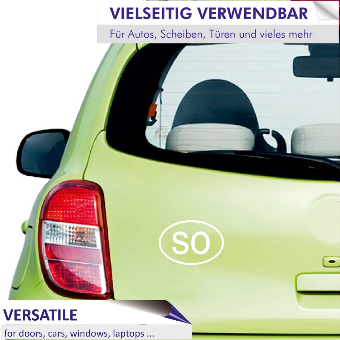 Car Sticker - Somalia SO - 160 X 110 Mm - Etsy
