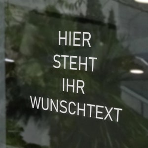 Etalagesticker gepersonaliseerd - gewenste tekst - 60-200 cm - ontwerp je eigen etalagelabel - bedrijf, winkel, kantoor fefo13