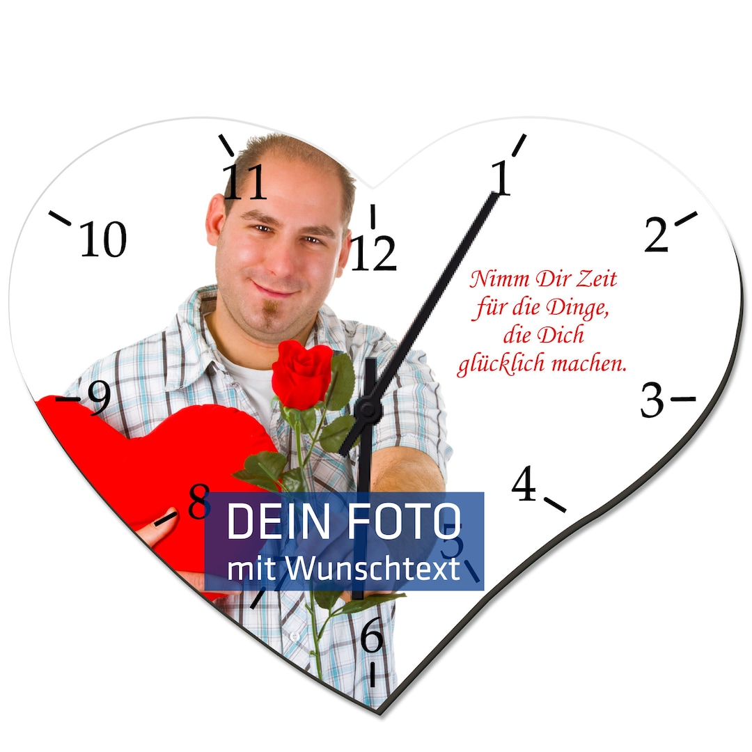 fotouhr selber basteln