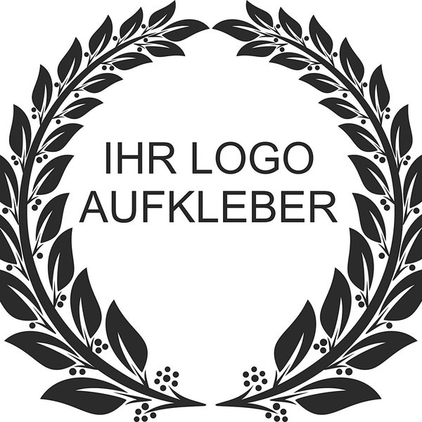 Geschäftslogo Einfarbiger Fensteraufkleber Dekoratives Kunstdekor für geschäftliche kommerzielle Werbung - Aufkleber Firma Büro Fenster Logo