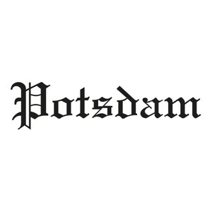 Car sticker - City of Potsdam - 200 x 50 mm