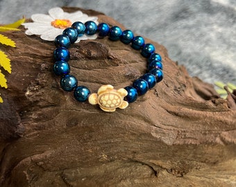 Turtle charm bracelet