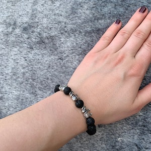 UEUC Elefanten Armband Frauen - 8mm Naturstein Yoga Kristall | Stretch Armband Mehrfarbig