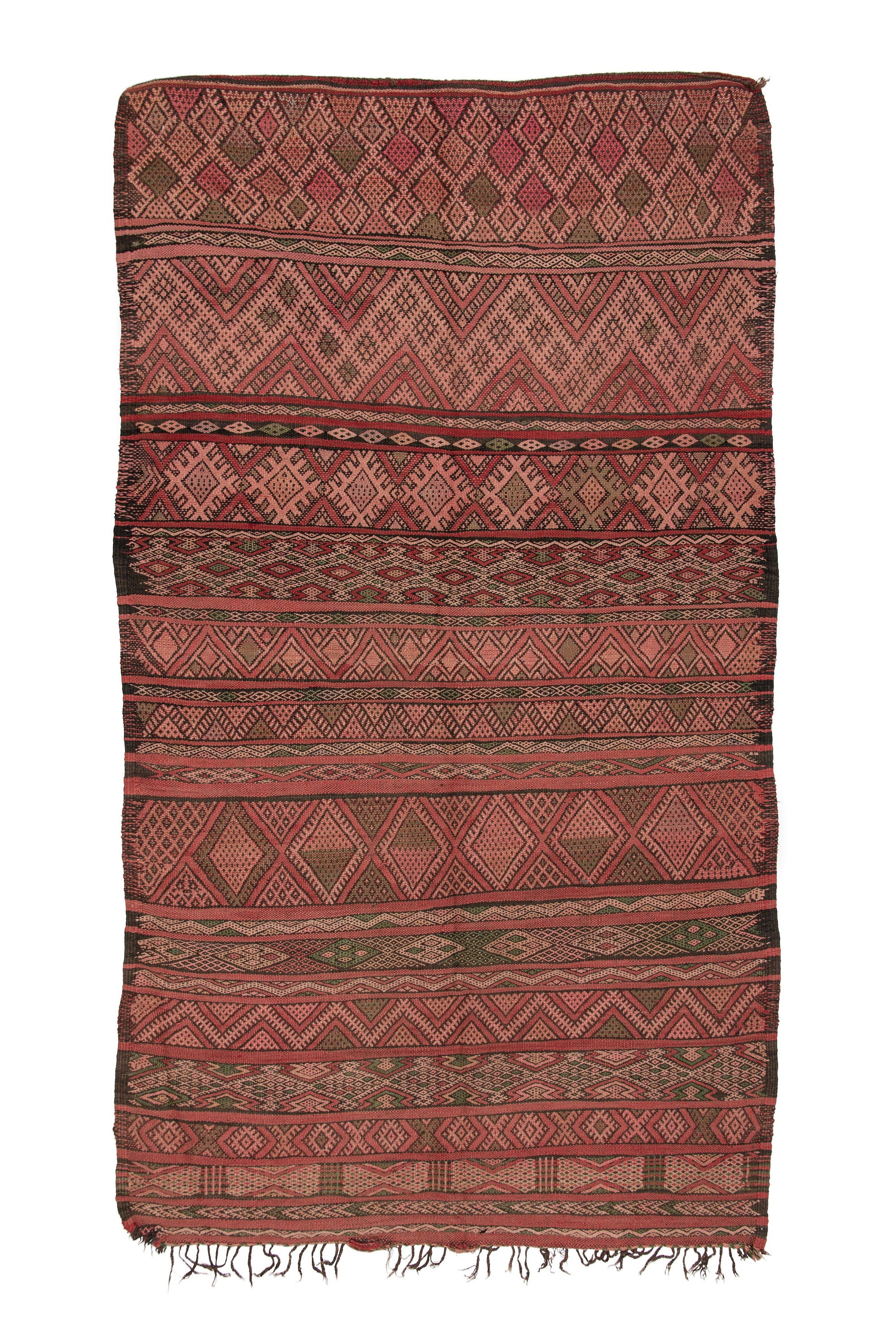 Pretty In Pink Moroccan Area Rug 5.3' x 9.4' Etsy