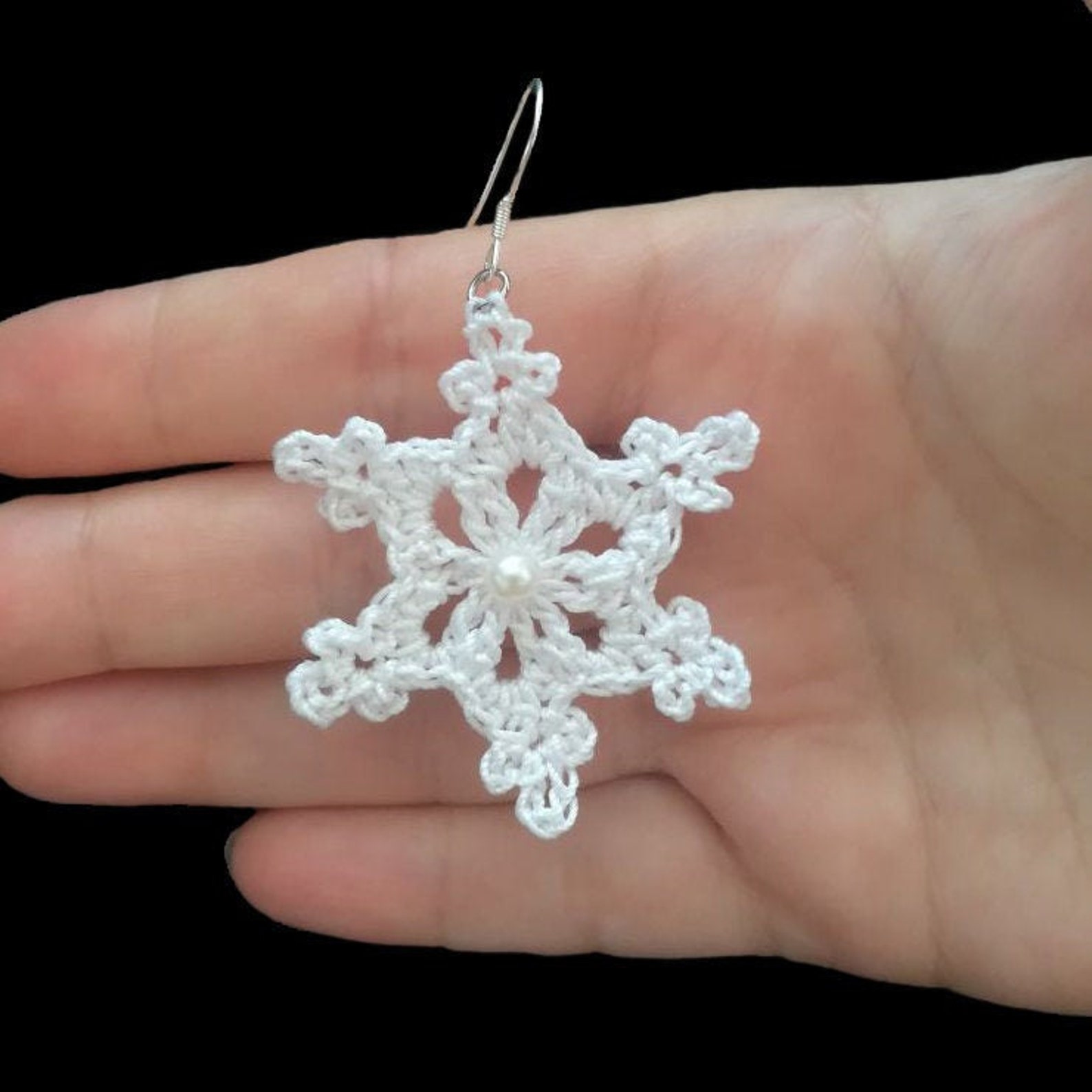 Copo de nieve. Pequeños pendientes de