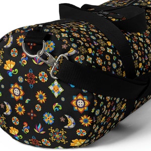Talavera Mexican Tile Inspired Duffel Bag