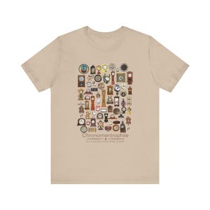 Chronomentrophile (Realistic) - clock lover T-shirt