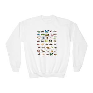 Impressive Insects Youth Crewneck Sweatshirt