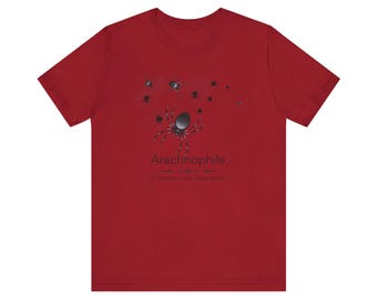 Arachnophile - T-shirt spinnenliefhebber