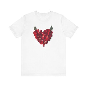 Horned Floral Heart T-shirt