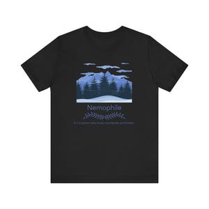 Camiseta Nemophile - amante del bosque