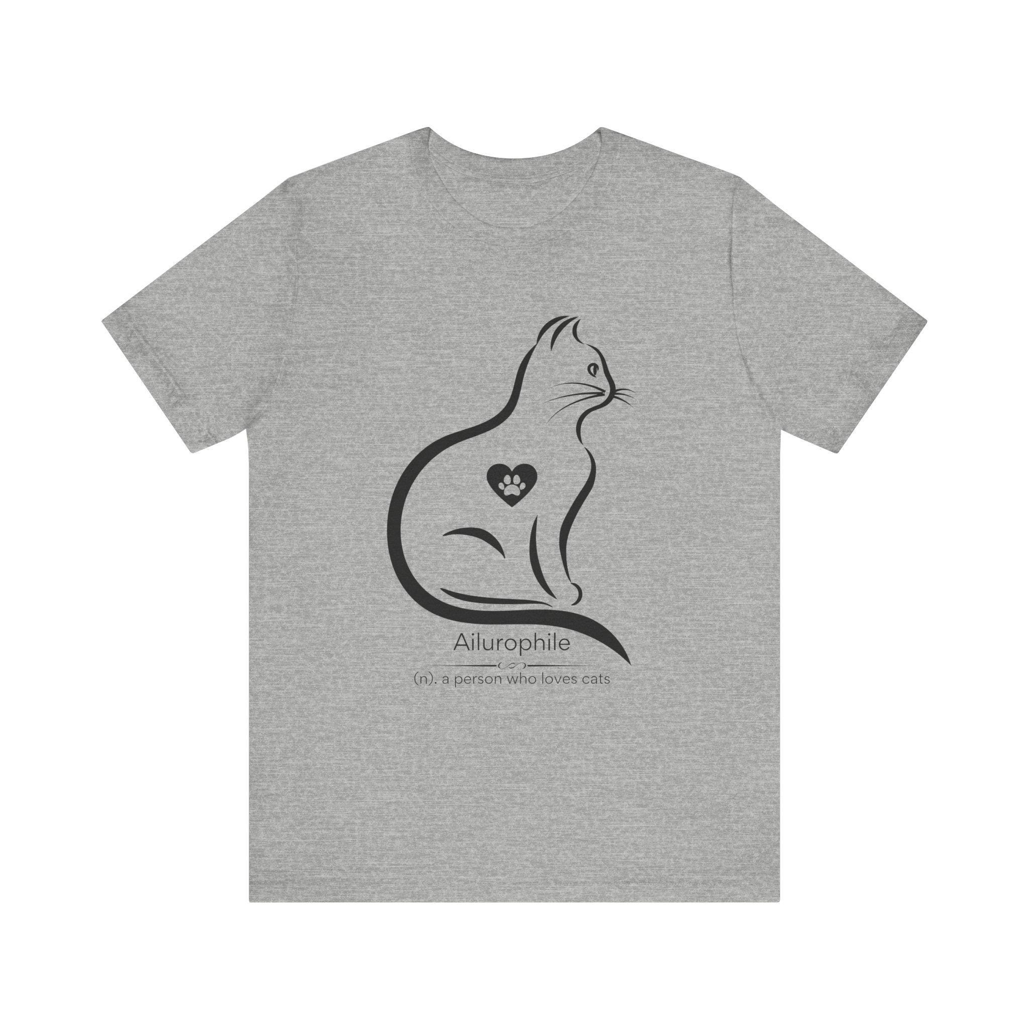 Ailurophile - cat lover T-shirt